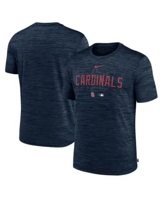 Nike Men's Nike Red St. Louis Cardinals Authentic Collection Team Logo  Legend Performance Long Sleeve T-Shirt