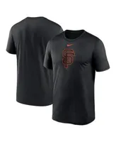 Men's San Francisco Giants Nike Gray Color Bar T-Shirt