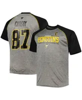 Profile Men's Heather Gray Boston Bruins Big & Tall Logo Raglan T-Shirt