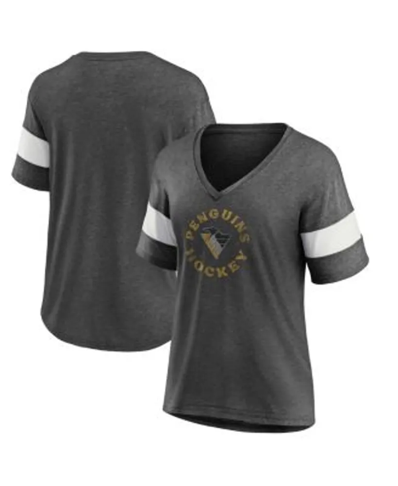 Women's Black/White Pittsburgh Pirates Plus Size V-Neck Jersey T-Shirt