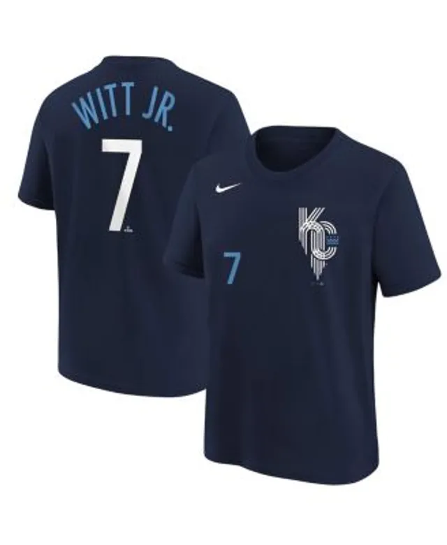 Men's Kansas City Royals Bobby Witt Jr. Nike Navy 2022 City