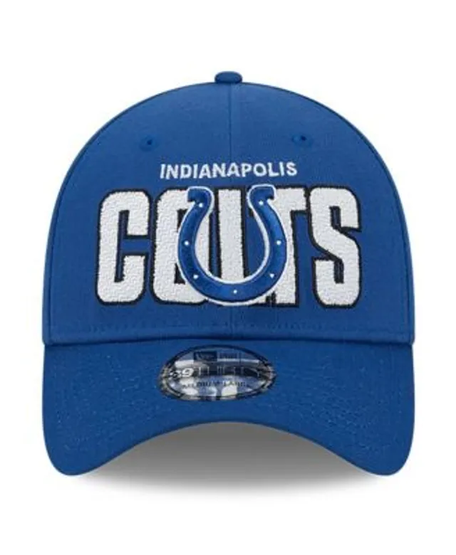 Indianapolis Colts 2021 NFL SIDELINE HOME Royal Fitted Hat