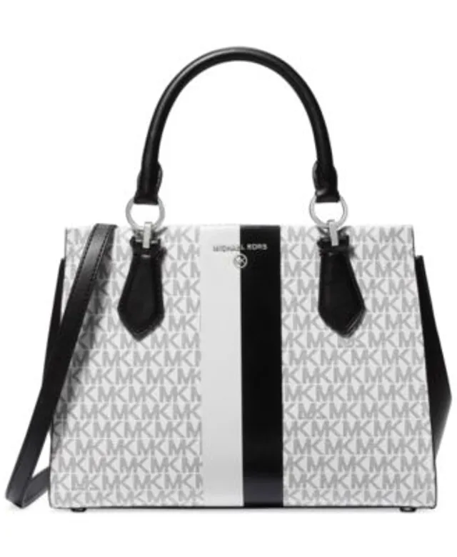 Michael Kors Logo Marilyn Medium Satchel - Macy's