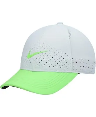 New Era Men's Light Blue and Neon Green Atlanta Braves Spring