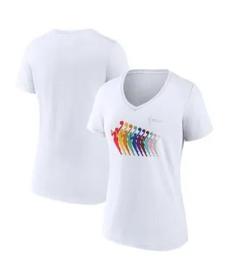 Lids Los Angeles Sparks Fanatics Branded Wordmark Pride T-Shirt - White