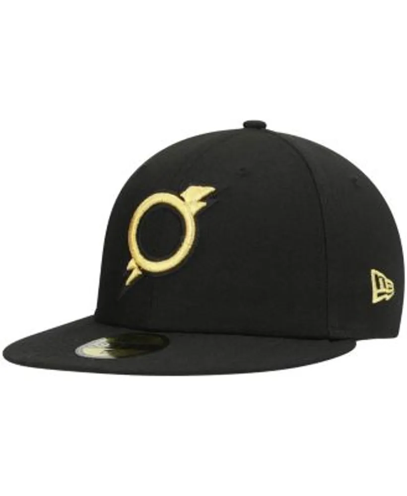 Shown is a hat, New Era Omaha Storm Chasers Home On Field 59Fifty Hat