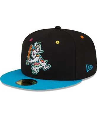 Men's New Era Black Eugene Emeralds Copa de La Diversion 59FIFTY Fitted Hat