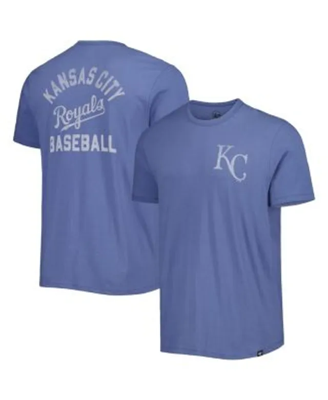 Men's Fanatics Branded Royal/Gray Kansas City Royals Big & Tall Colorblock  T-Shirt