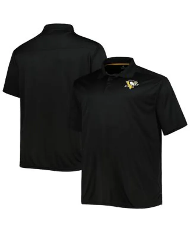 PROFILE Men's Black New Orleans Saints Big & Tall Quarter-Zip Top