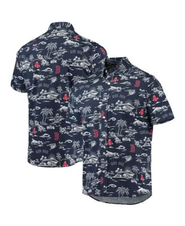 Reyn Spooner Men's Navy New York Yankees Kekai Performance Button-Up Shirt