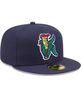 Men's Tampa Tarpons New Era Navy Authentic Collection Team Home 59FIFTY  Fitted Hat