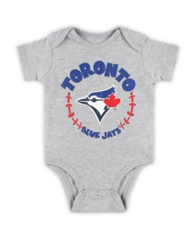 MLB Team Apparel Infant Toronto Blue Jays Blue Slugger Creeper