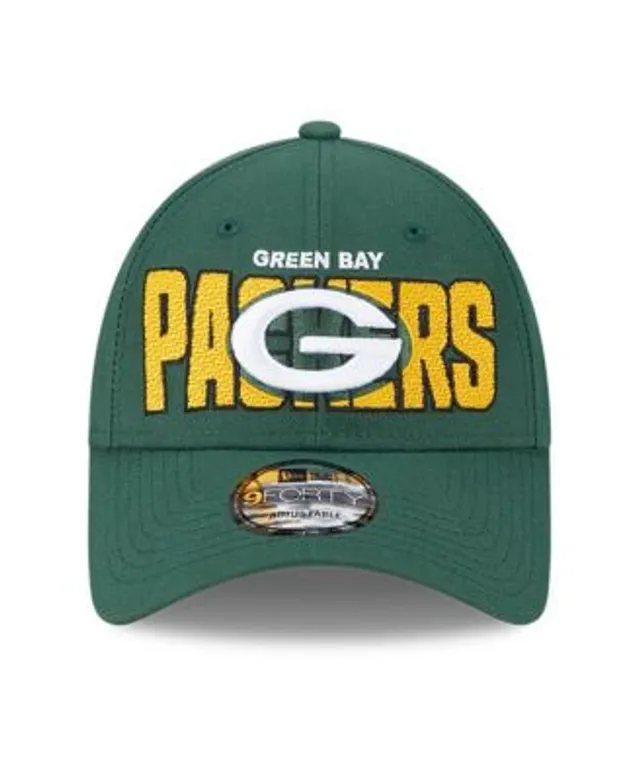 New Era 59Fifty 2023 Draft Green Bay Packers Hat - Stone, Green