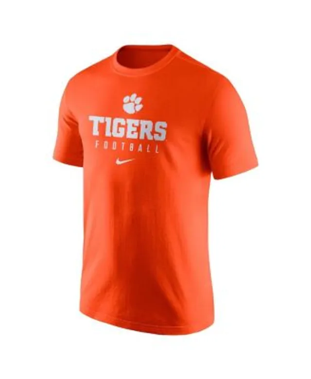 Men's Nike Orange Clemson Tigers Retro Football Lockup Legend