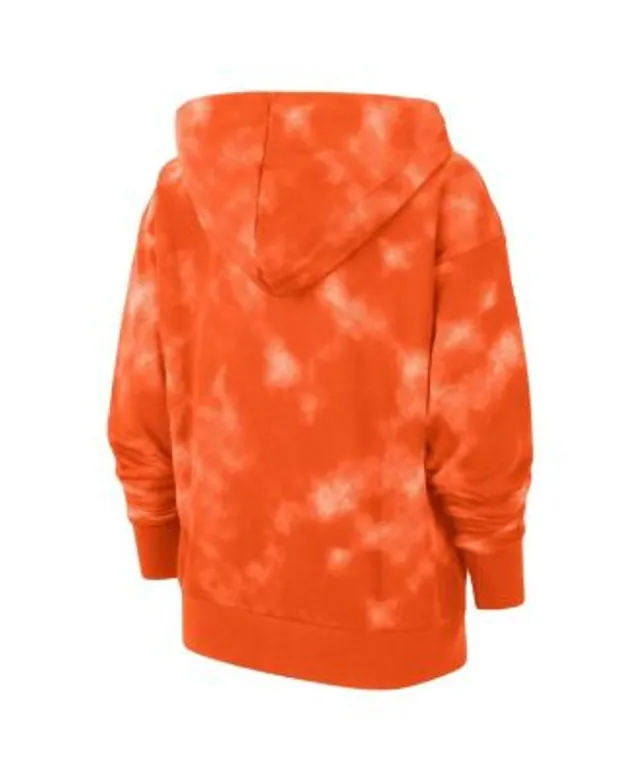 Cleveland Browns Youth Team Tie-Dye Pullover Hoodie - Orange