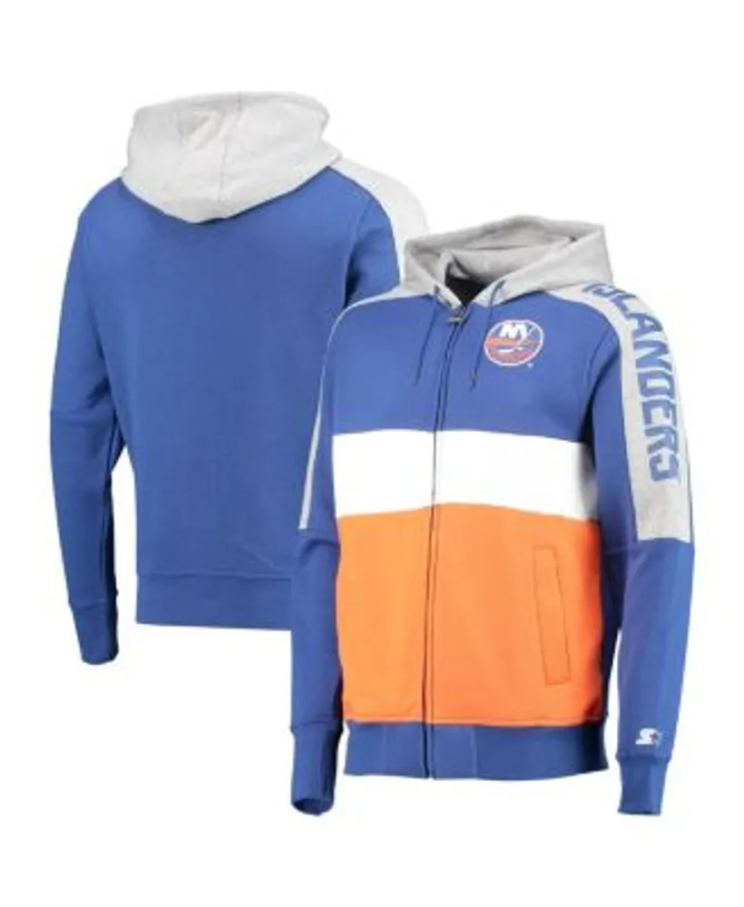 Denver Broncos Mens Wordmark Colorblock Hoodie