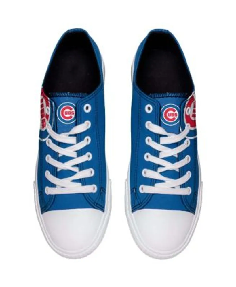 Men's Chicago Cubs FOCO High Top Canvas Sneakers