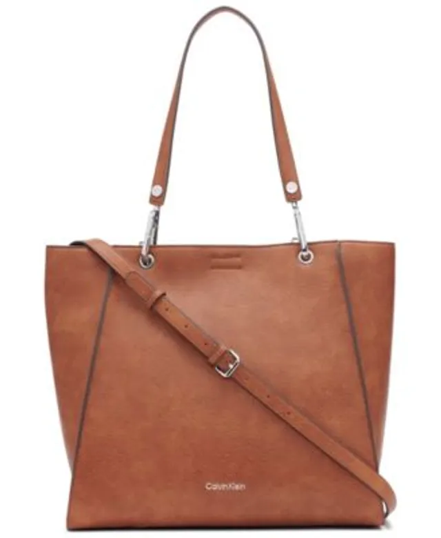 Calvin Klein Garnet Convertible Tote Bag - Macy's