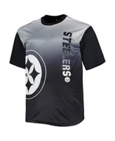 Fanatics Men's Branded Black Pittsburgh Steelers Big and Tall T