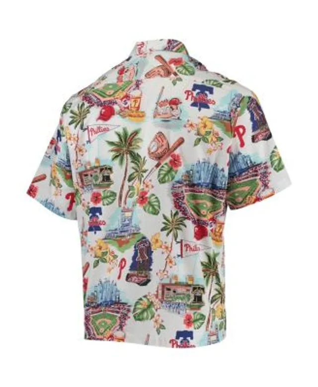 Reyn Spooner Men's Reyn Spooner Red Atlanta Braves Kekai Performance  Button-Up Shirt