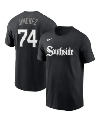 Youth Nike Eloy Jimenez Black Chicago White Sox City Connect Replica Player Jersey, L