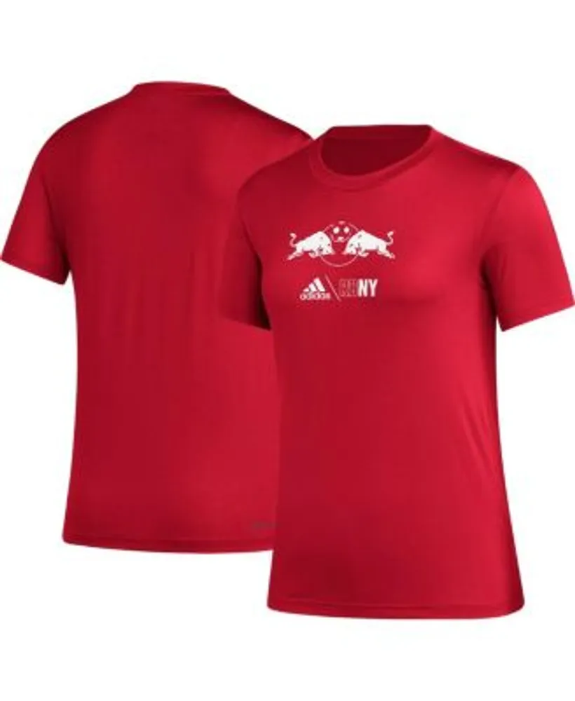 Men's New York Red Bulls adidas Black Icon AEROREADY T-Shirt