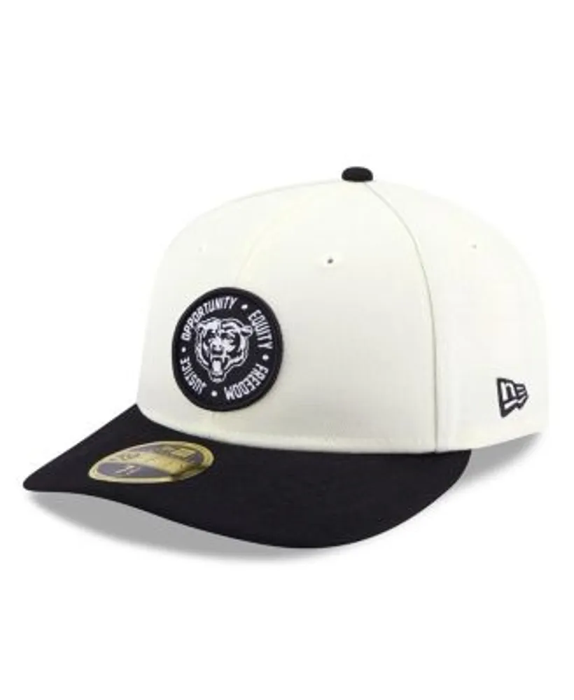 Men's New Era Cream/Navy Chicago Bears 2022 Sideline 59FIFTY