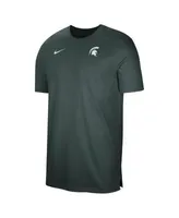 Nike Men's Dri-Fit Sideline Coach (NFL Green Bay Packers) Top in Green, Size: Small | 00M03EE7T-0BJ