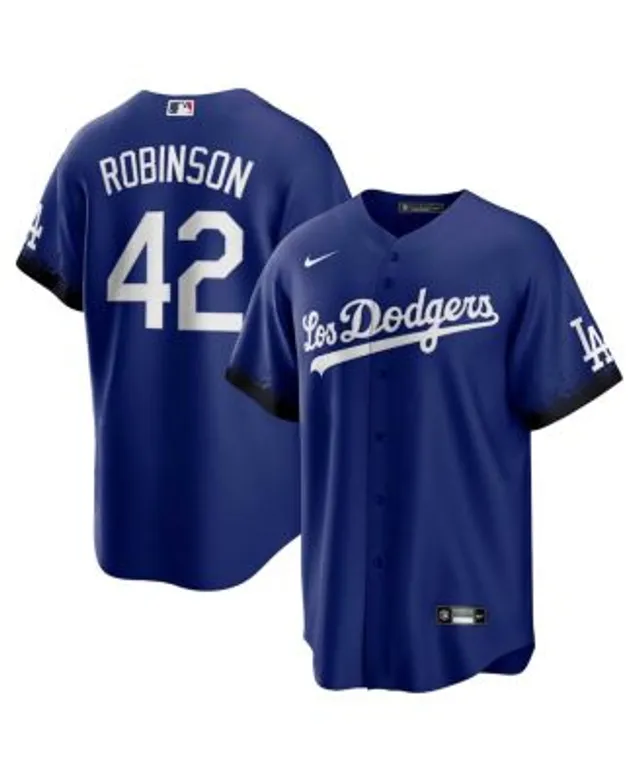 Profile Jackie Robinson Royal, White Los Angeles Dodgers Cooperstown  Collection Replica Player Jersey in Blue for Men