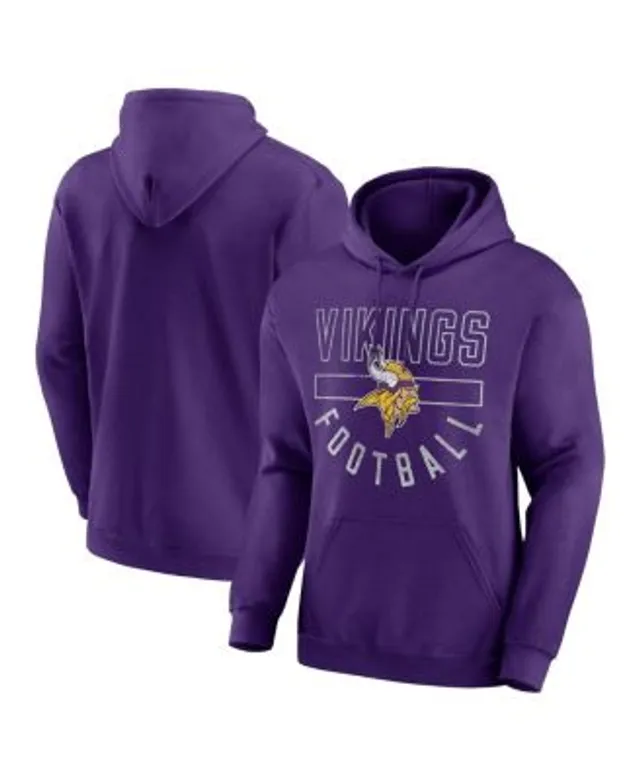 Fanatics Men's Branded Purple Minnesota Vikings Bubble Screen Pullover  Hoodie