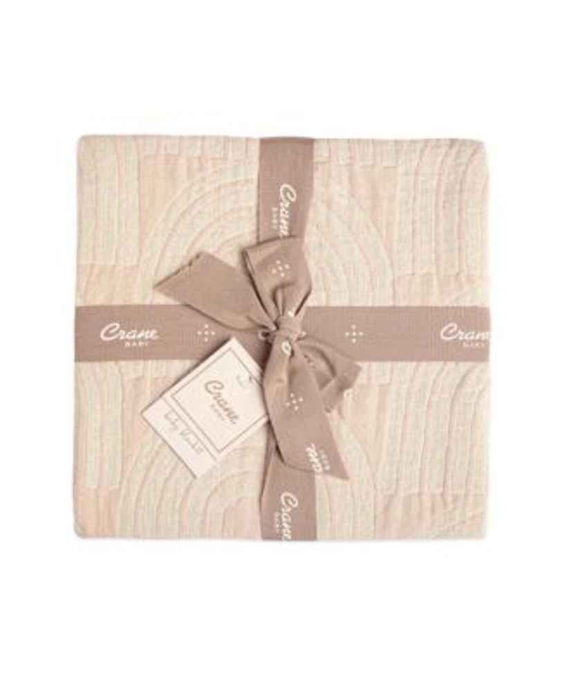 Baby Girls Jacquard Blanket Rainbow