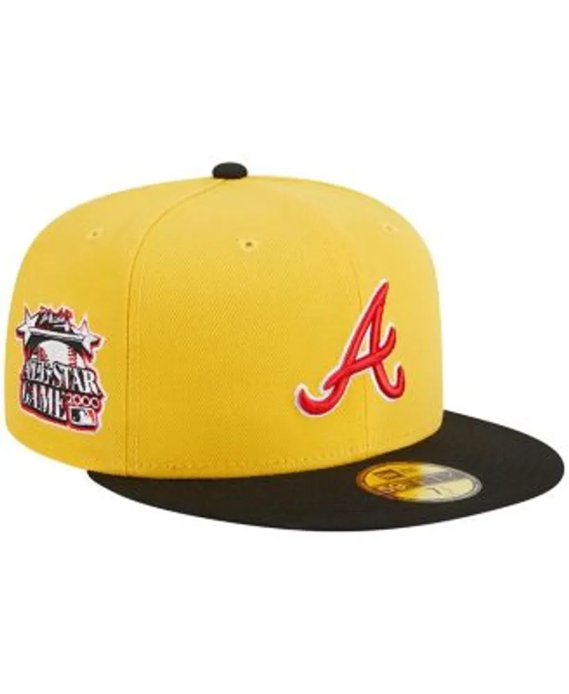 Men's New Era Royal/Yellow Atlanta Braves Empire 59FIFTY Fitted Hat