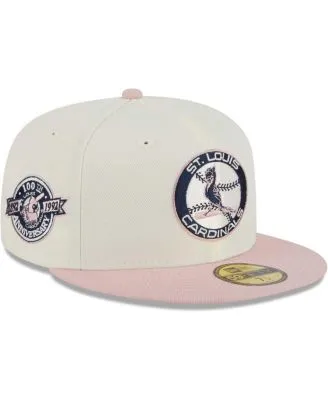 New Era Men's White, Pink San Francisco Giants Chrome Rogue 59FIFTY Fitted  Hat