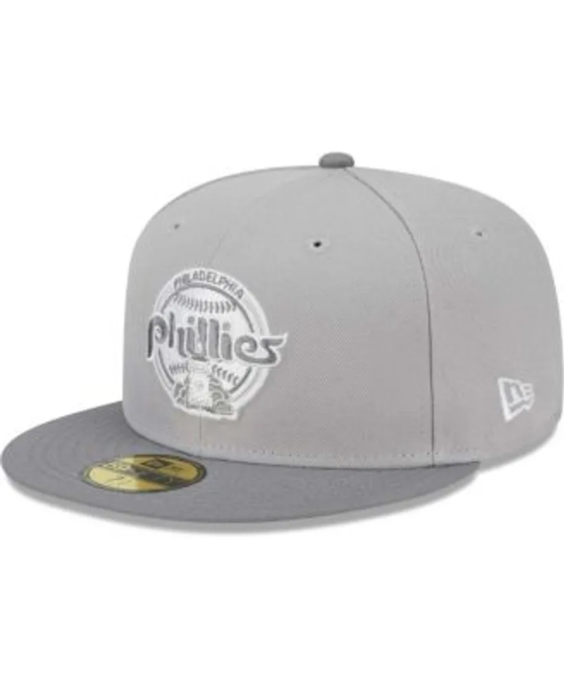 Philadelphia Phillies New Era 5950 Fitted Hat - Black/White