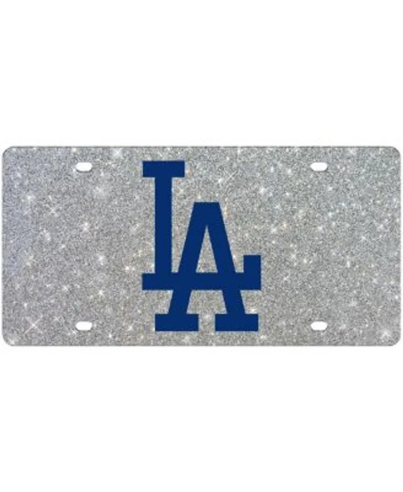 Wincraft Los Angeles Dodgers Acrylic Glitter License Plate