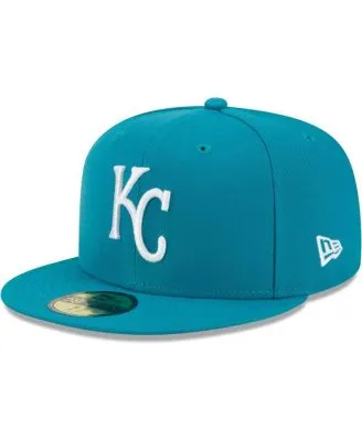 Kansas City Royals New Era Cooperstown Collection Logo 59FIFTY Fitted Hat -  Royal