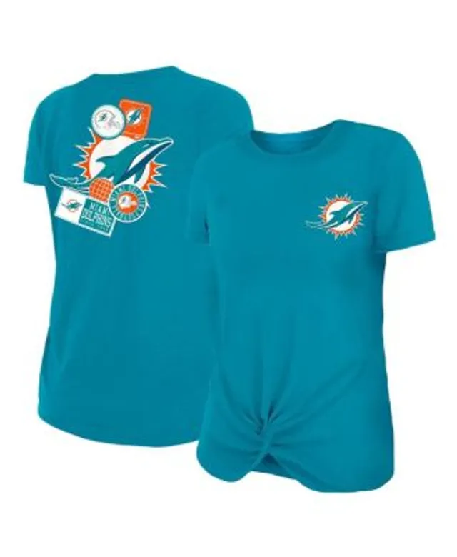 Men's Nike Anthracite Miami Dolphins 2022 NFL Playoffs Iconic T-Shirt