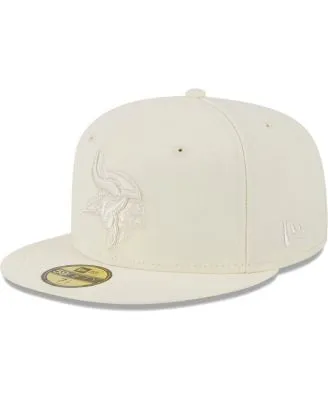 Men's New Era Cream Denver Broncos Color Pack 59FIFTY Fitted Hat