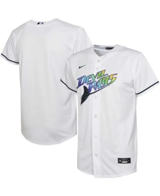 Men's Nike Gray Tampa Bay Rays Road Replica Team Jersey