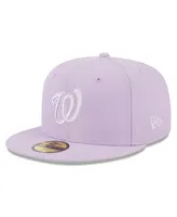 Washington Nationals New Era Spring Color Basic 59FIFTY Fitted Hat - Blue