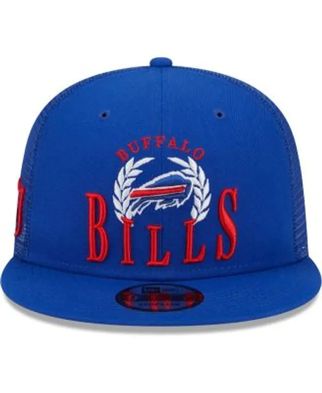 New Era Men's Camo Buffalo Bills Throwback Main Trucker 9FIFTY Snapback Hat  - Macy's