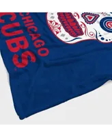 Chicago Cubs 60'' x 70'' Sugar Skull Fleece Blanket