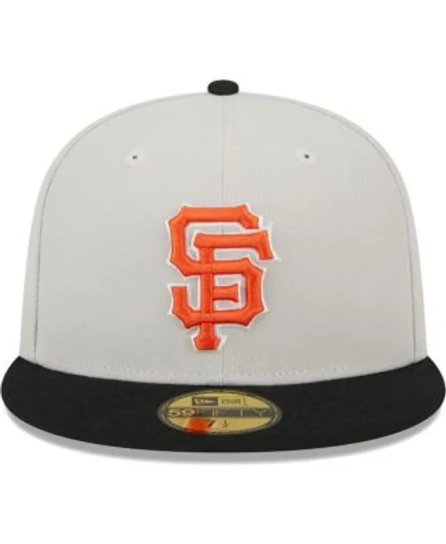 New Era San Francisco Giants Mens Black 2002 World Series Side Patch  59FIFTY Fitted Hat