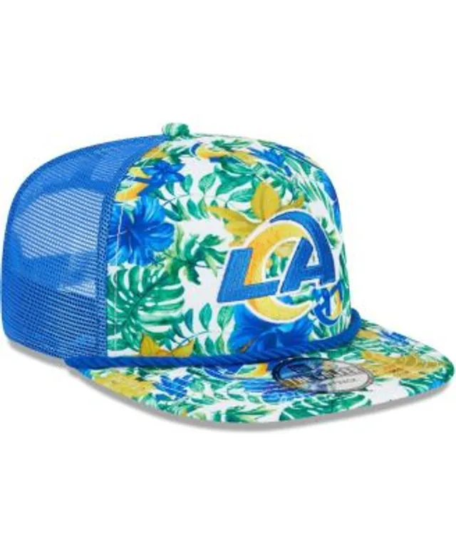 New Era Men's New Era White Los Angeles Rams Botanical Bucket Hat