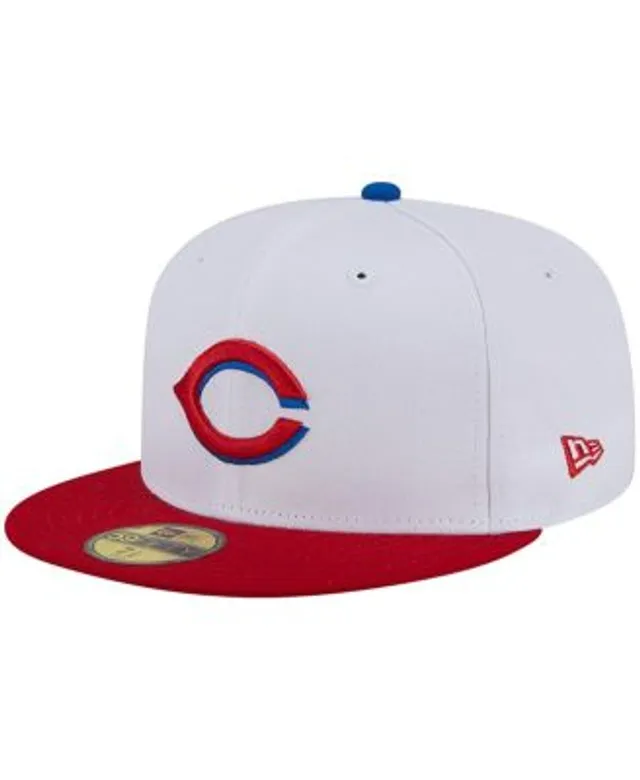 New Era Cincinnati Reds White Out 59FIFTY FITTED Cap - Macy's