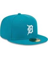 Men's New Era White Detroit Tigers Neon Eye 59FIFTY Fitted Hat