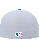 Men's New Era Gray/Blue Philadelphia Phillies Dolphin 59FIFTY Fitted Hat