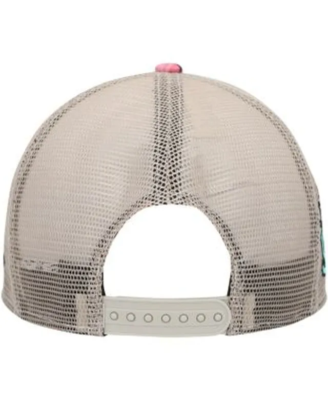 Lids Brooklyn Nets New Era Stripes 9FORTY Trucker Snapback Hat