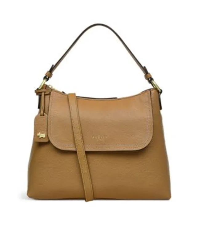 Fossil Preston Leather Flap Shoulder Bag - Macy's