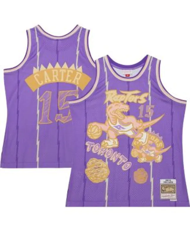 Mitchell & Ness Men's Vince Carter Purple Toronto Raptors Hardwood Classics  1998-99 Lunar New Year Swingman Jersey - Macy's